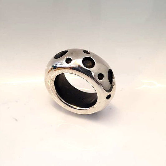 Sterling Silver Smartie Ring 10mm