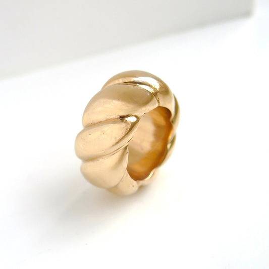 Scalloped Bronze Ring